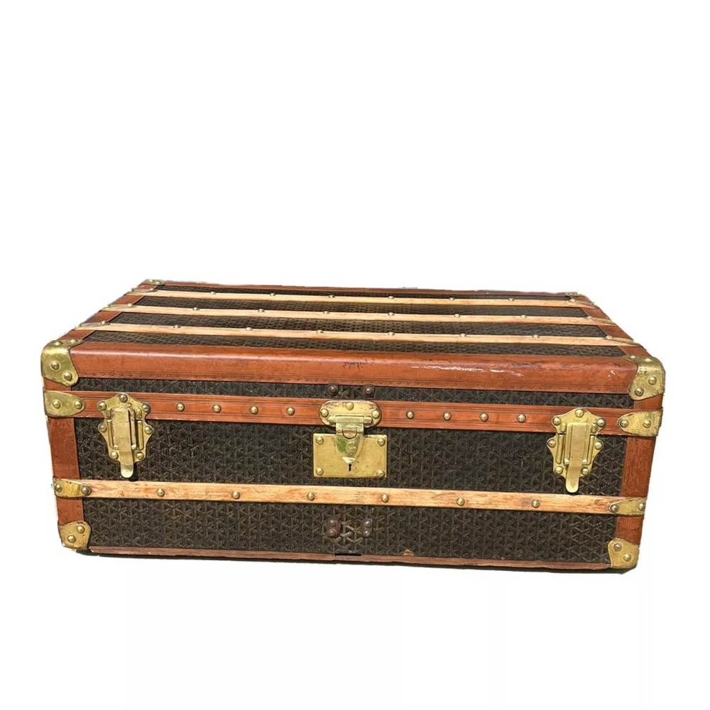 Goyard Malle Cabin Trunk est 1910-1920